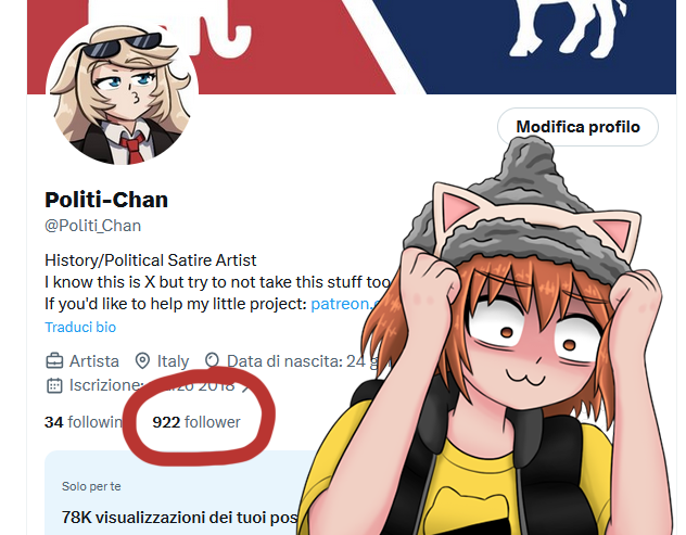 Bro wtf my followers literally more than doubled in one day thank you everybody lol