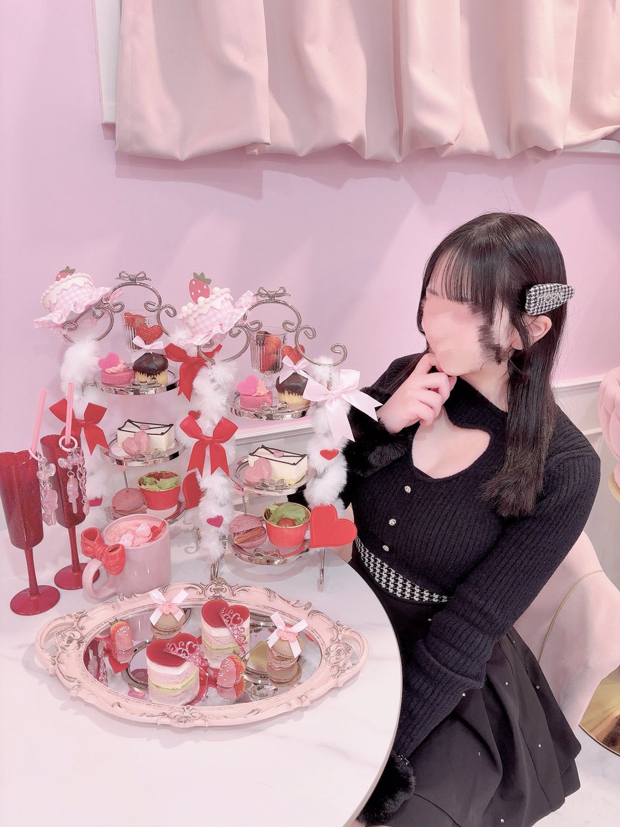 かわいい空間でアフタヌーンティー🎀 📍 Mimi à la mode