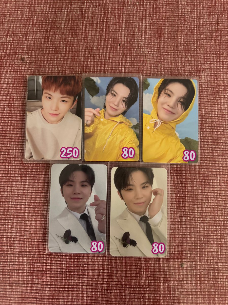 WTS LFB

✨ Seventeen pc

Decluttering

Price on pic + pf + sf
Mod : J&amp;T only
Dop : 1 week or longer but with nrdp
DM to Mine

🔖 scoups jeonghan joshua jun hoshi wonwoo woozi minghao the8 mingyu dk deokyeom seungkwan dino