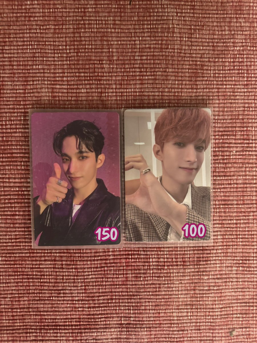 WTS LFB

✨ Seventeen pc

Decluttering

Price on pic + pf + sf
Mod : J&amp;T only
Dop : 1 week or longer but with nrdp
DM to Mine

🔖 scoups jeonghan joshua jun hoshi wonwoo woozi minghao the8 mingyu dk deokyeom seungkwan dino