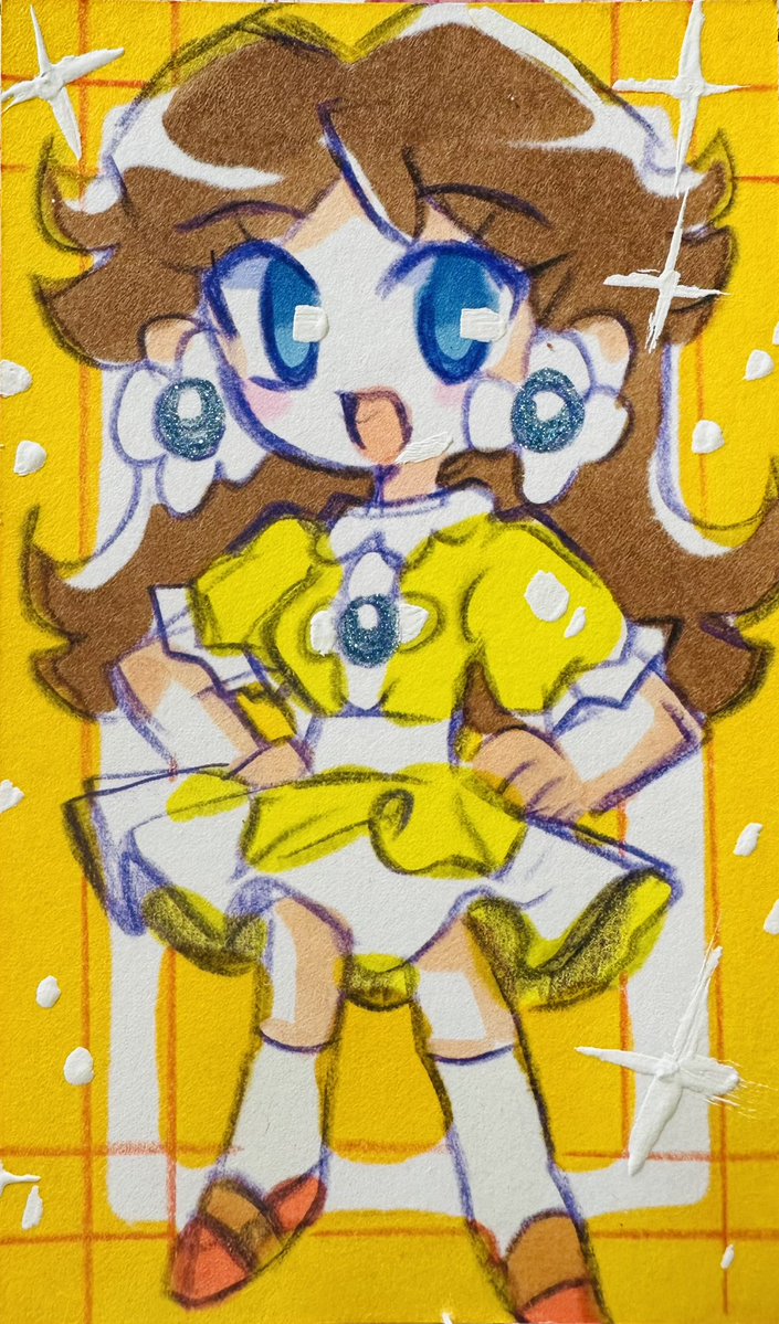 Rkugakisuru's tweet image. #デイジー姫 #PrincessDaisy
ﾃﾆｽｶﾞｰﾙ🎾🎾
＊Requests are accepted｜For details, please go to Fixed Post.