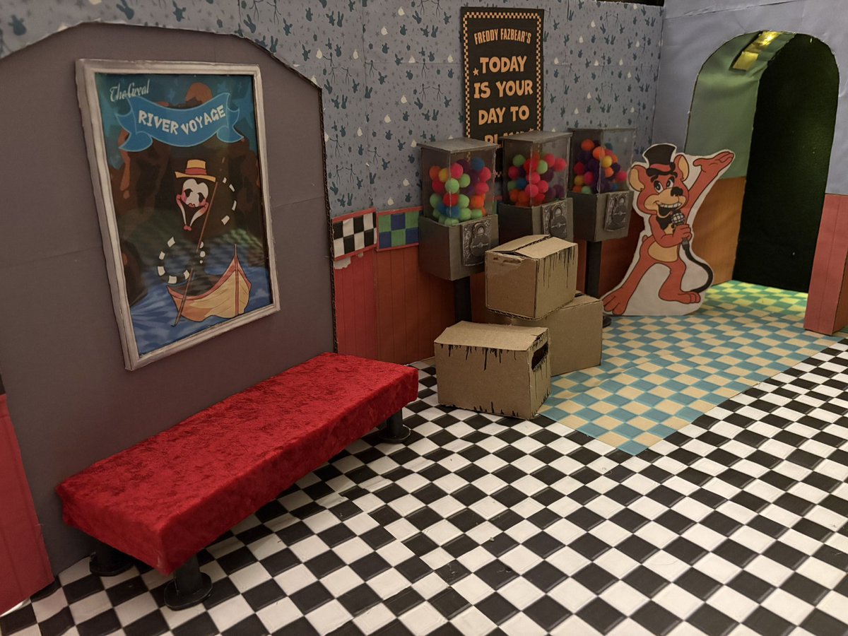 WIP 
#FiveNightsAtFreeddys2 #FNAFMOVIE #WIP #pizzeria