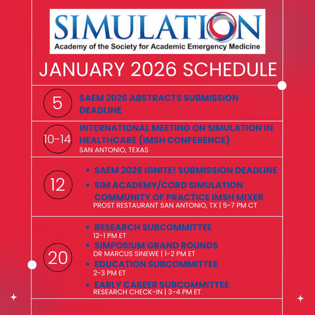 SAEM Simulation Academy tweet media