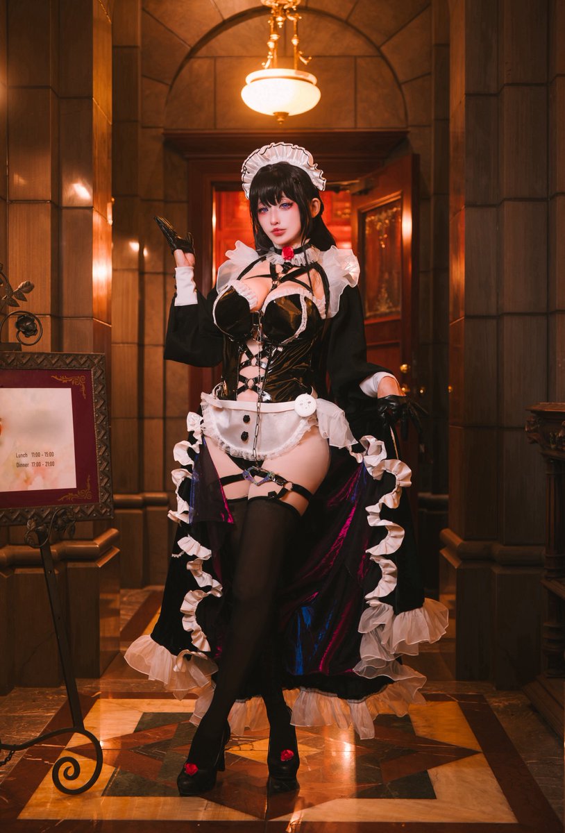 今日も1日お疲れ様です💜
cosplay:NIKKE ミハラ コラボメイド服
📸 <a href="/papio3821/">まさ</a> 
☕ <a href="/_ensemble_2014_/">あんさんぶる！</a>