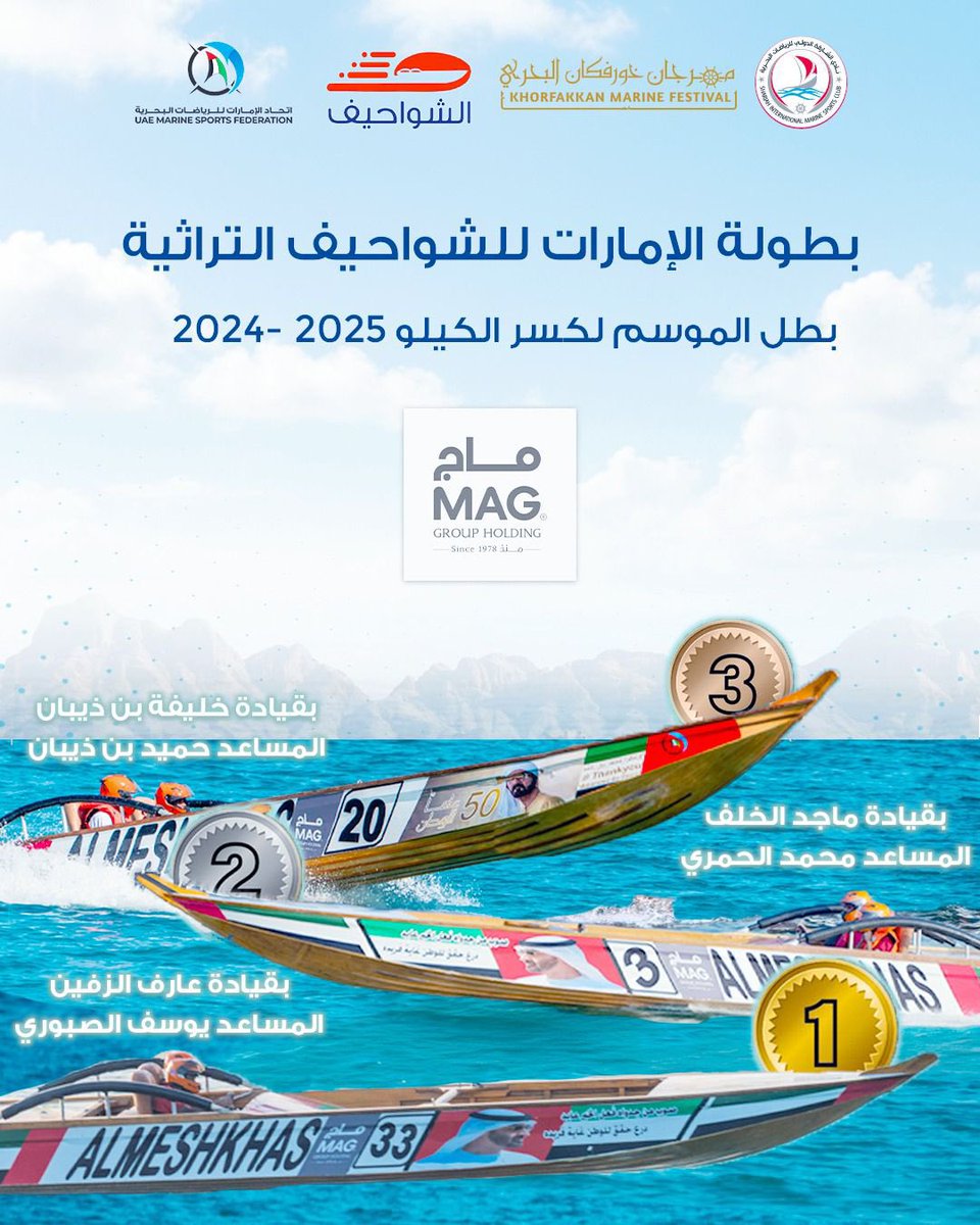 اتحاد الإمارات للرياضات البحرية tweet media