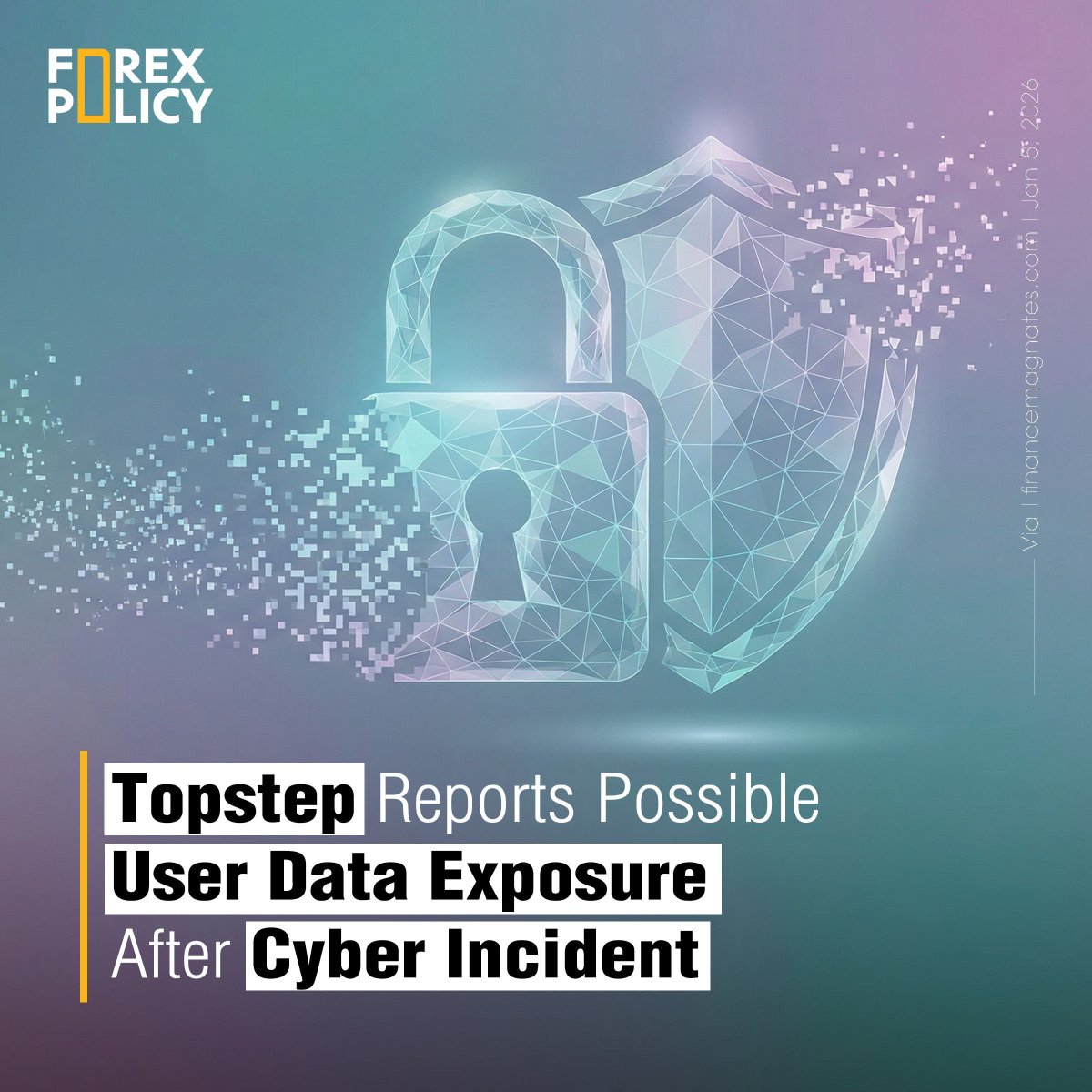 Topstep says some users’ personal data may have been exposed following a September 2025 cyber incident, later clarifying it was linked to password reuse from non-Topstep sites.

#Topstep #CyberSecurity #DataBreach #PropTrading