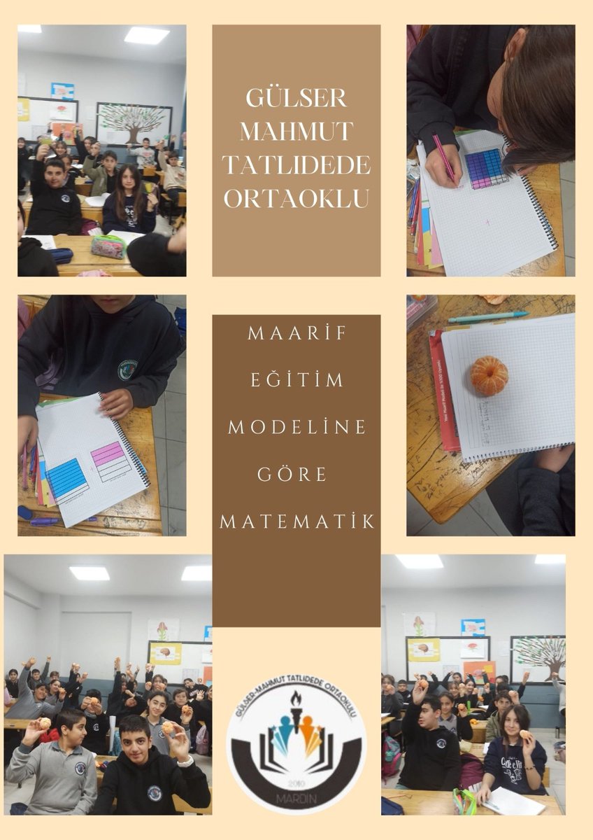 #TürkiyeYüzyılıMaarifEğitimModeli Kapsamında mandalinayla kesirleri karsilastirma ve kesir kartlarıyla  toplama,çıkarma ve çarpma işlemi modelleme çalışmaları yapıldı.<a href="/tcmeb/">Millî Eğitim Bakanlığı</a> <a href="/Yusuf__Tekin/">Yusuf Tekin</a> <a href="/Mardin_Valiligi/">Mardin Valiliği</a> <a href="/Artuklukymkm/">T.C. Artuklu Kaymakamlığı</a> <a href="/mardinilmem/">Mardin İl Millî Eğitim Müdürlüğü</a> <a href="/artukluilcemem/">Artuklu İlçe Milli Eğitim Müdürlüğü</a> <a href="/mehmeteminduya1/">Mehmet Emin DUYAN</a>