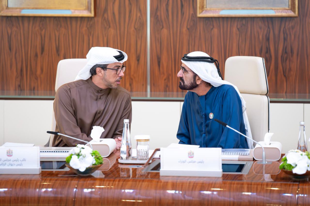 HHShkMohd's tweet image. قبل 20 عاماً قررنا أن نسعى للمركز الأول .. البعض شكك … واليوم بحمد الله أصبحت الإمارات نموذج تنموي تسعى الدول لتقليده، ونصدر نموذجه لأكثر من 55 دولة حول العالم، وسيستمر التفوق تحت مظلة الاتحاد، وبتوجيهات قائد الاتحاد محمد بن زايد ..

قادمنا أفضل بإذن الله .. مستبشرين ومتفائلين…