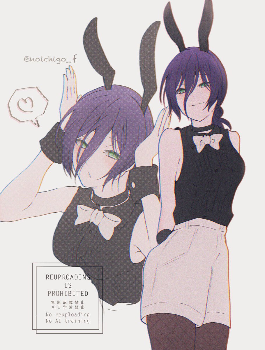 noichigo_f's tweet image. バニーなレゼちゃん