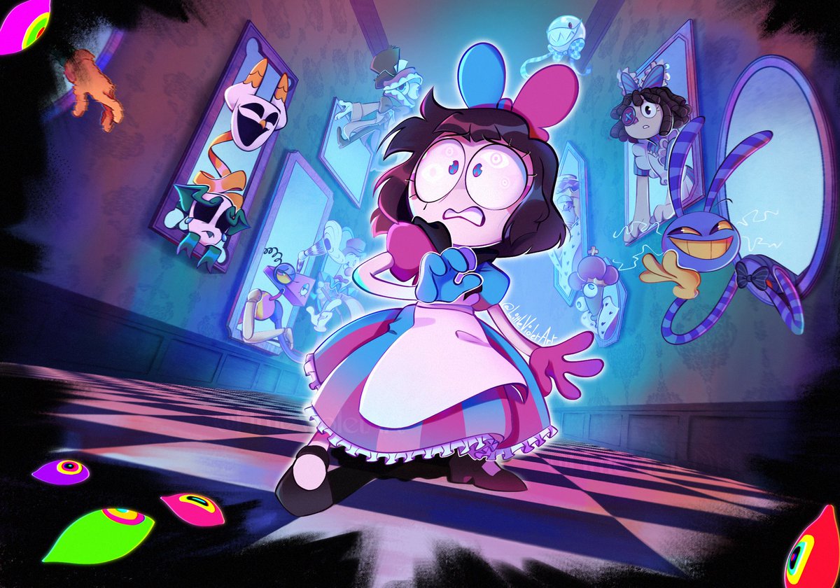 LittleVioletArt's tweet image. I’m so excited for this AU you guys have no idea 😭🙏
#tadc #TADCWonderland