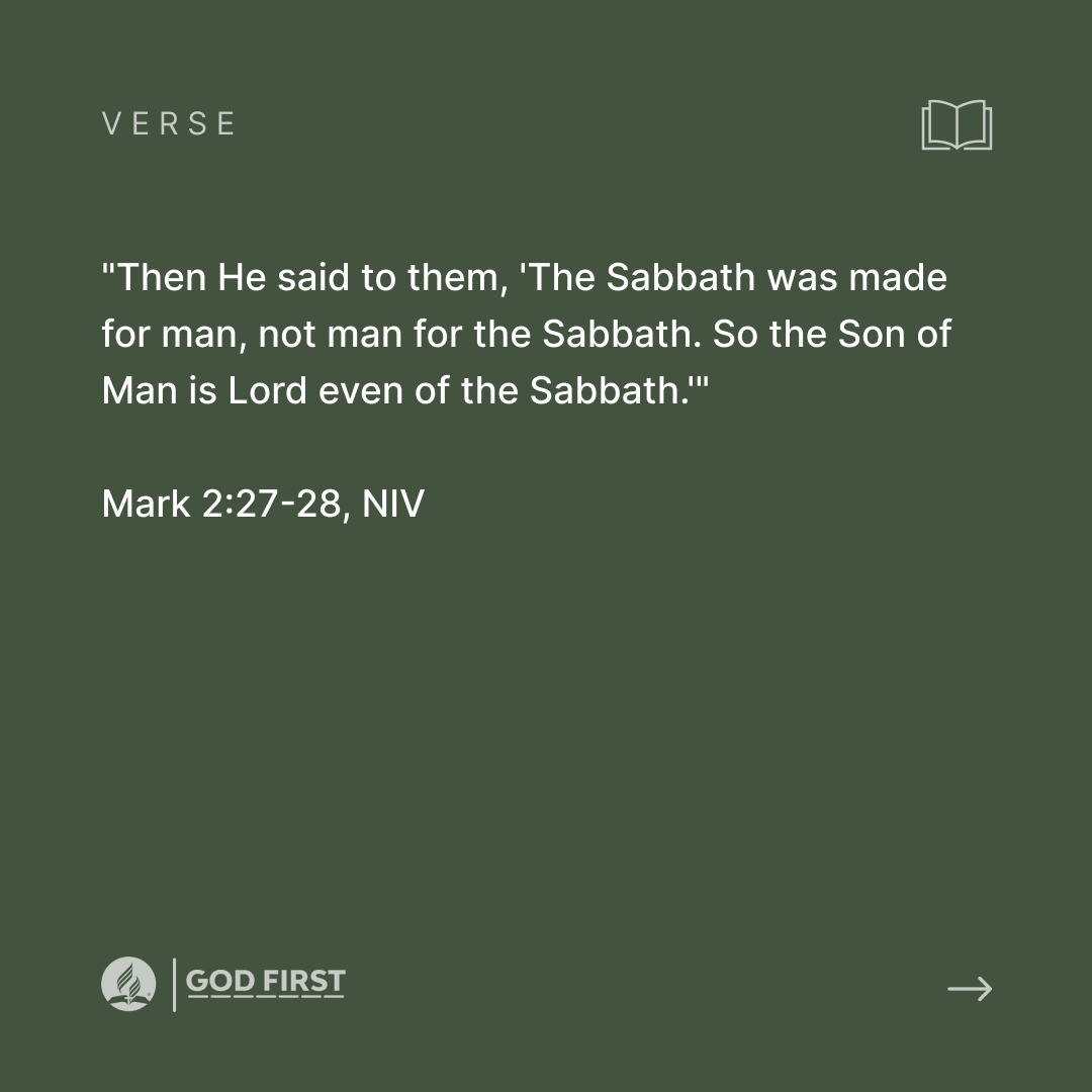 adventistchurch's tweet photo. The Pharisees made the Sabbath a burden. Jesus made it a blessing. It's not about rules, but about relationship. This day is for your good. Rest without guilt. 

Comment "Lord of the Sabbath" if Jesus frees you to rest. https://t.co/mWW75FPLRd
