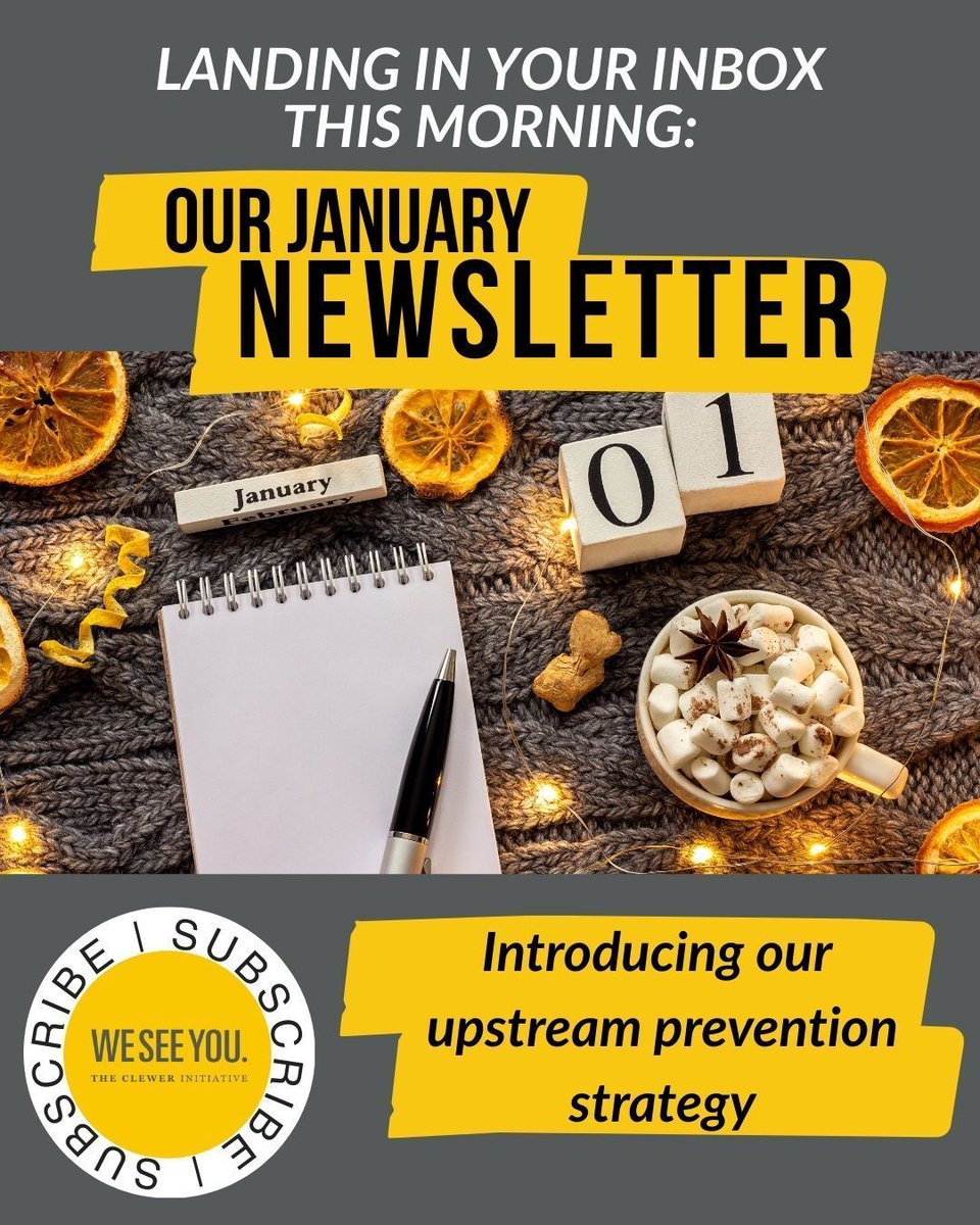 theclewer's tweet photo. 🗞️Our newsletter is out today!

It includes:
✅an overview of our 2026 prevention strategy
✅an interview with Joe Chlebik of 0161 Education
✅info about our new partnership with the Girls' Brigade and much more! 

➡️Sign up for future newsletters: https://t.co/cETSL6cJkw https://t.co/gFjiWY2Mwh