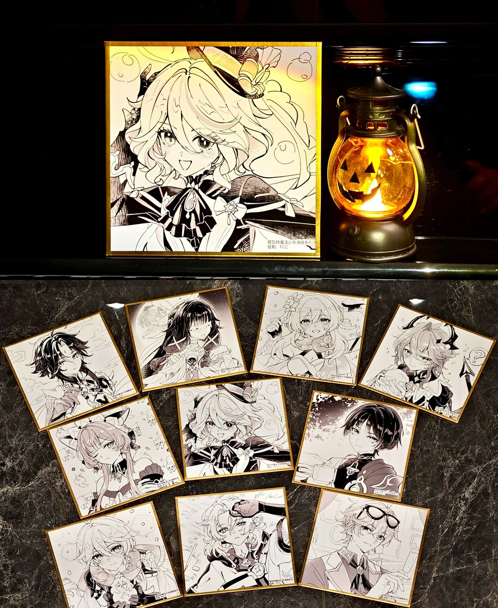 今年も原神fesに参加して、たくさんのキャラクター色紙を描きました🥰
4日間多くのお友達に会えて、プレゼントもたくさんいただきありがとうございました🙌✨🎆🎇🏮✨ 