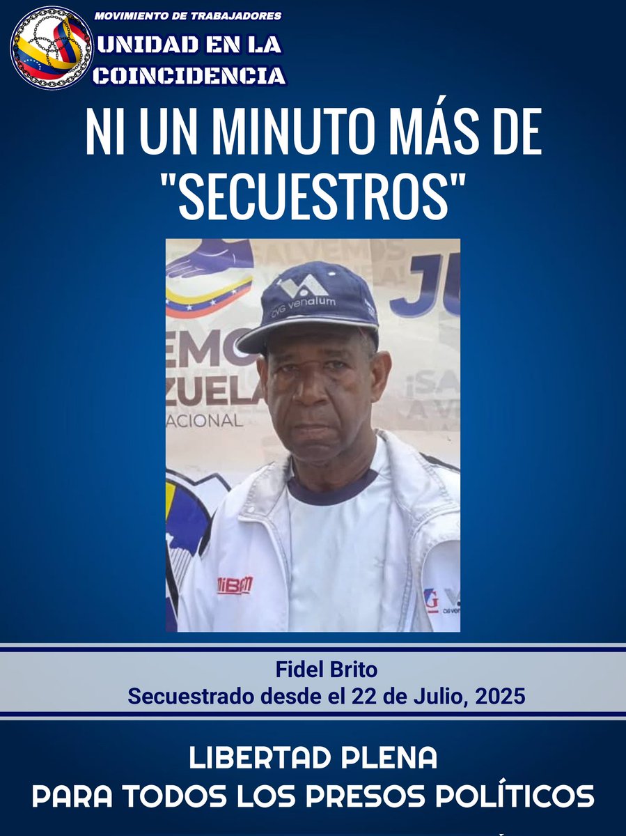 #05Ene2025 #Venezuela 
Exigimos la Libertad Plena para todos los Presos Políticos en Venezuela.
#GoodByeMaduroCtM
#WelcomeMaríaCorina
#WelcomeEdmundo
#ThankYouTrump