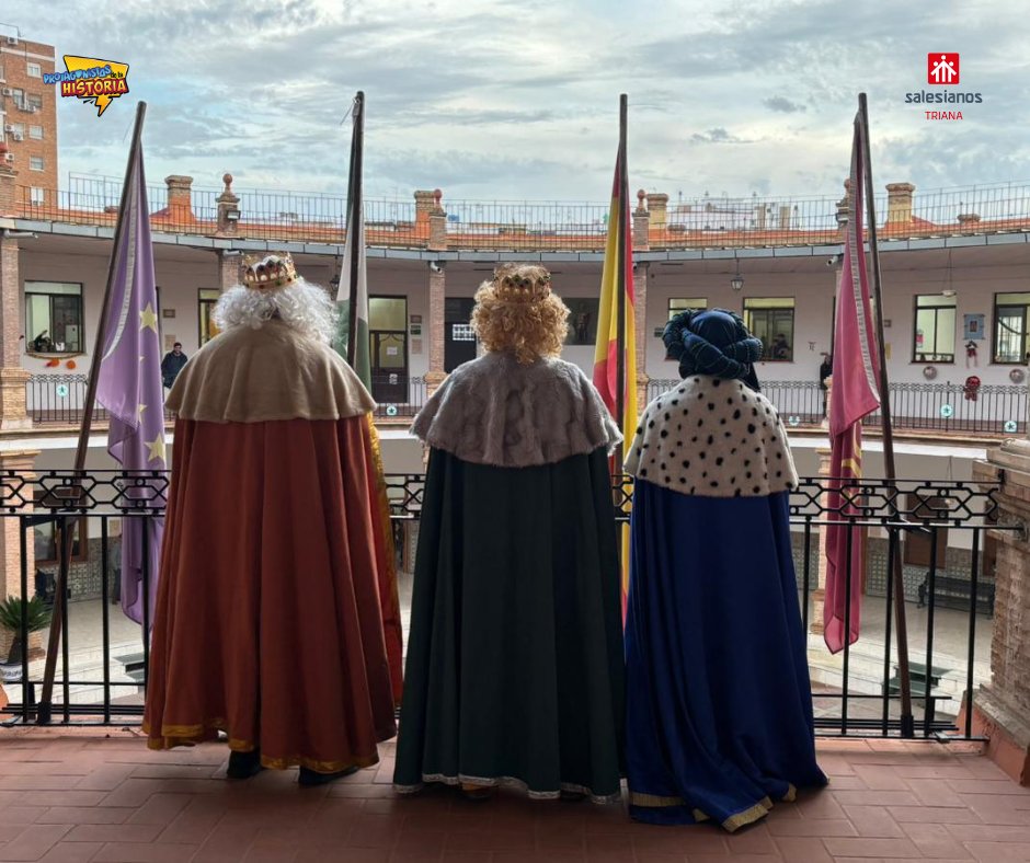 👑 En el día de hoy, Sus Majestades, los Reyes Magos, no han querido dejar pasar la oportunidad de pasarse por nuestra casa para conocer de primera mano la vida de nuestros alumnos.

❤️ Desde aquí os deseamos a todos una feliz Noche de Reyes. 

¡YA VIENEN!

#muchomásqueunaescuela