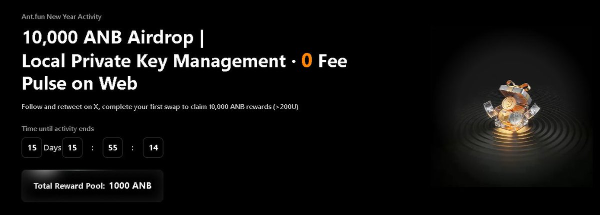 Making money is more fun by <a href="/ant_fun_trade/">ANT.FUN OFFICIAL</a> 

airdropny.earnanb.fun/?code=FCEW7E
#Antfun #0fee #NewYearActivity #Airdrop