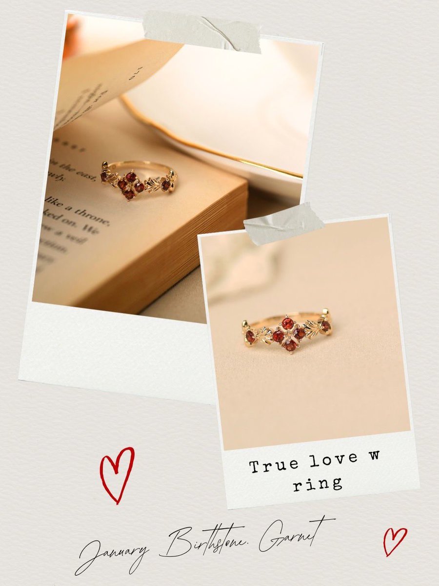 heidikwon's tweet image. True love w ring 💕

1월의 탄생석 가넷은 오래전부터 성실과 우정, 흔들리지 않는 신념을 상징해왔어요.

부활과 보호의 의미로 사랑받으며, 소중한 사람에게 빛과 희망을 전해주던 보석.

오늘의 당신에게도, 오래도록 곁에 둘 사랑의 의미가 되길 바랍니다.

ordia.co.kr