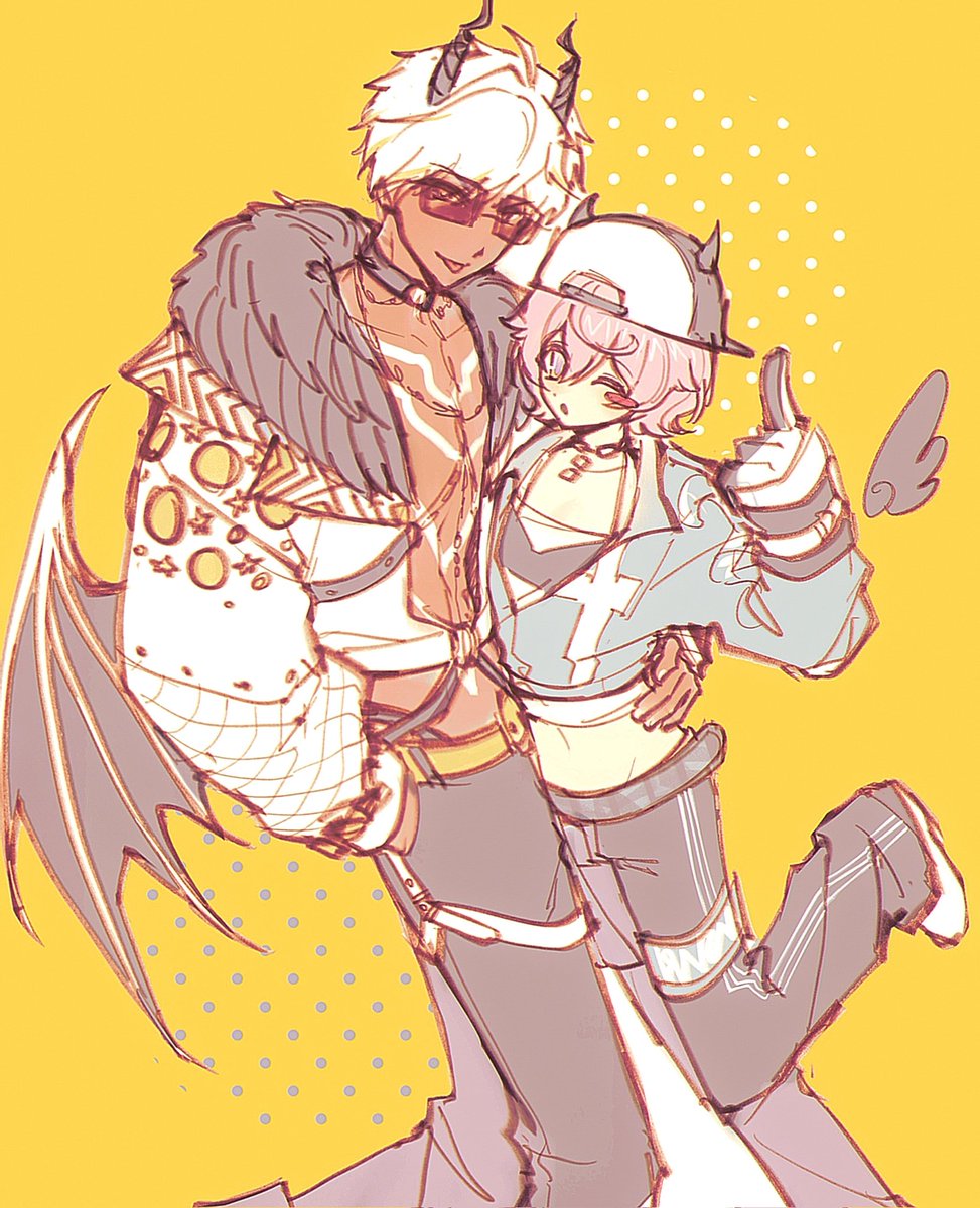 看到了好配的服设我摸一下
#obeymefanart #obeymemammon #obeymemc