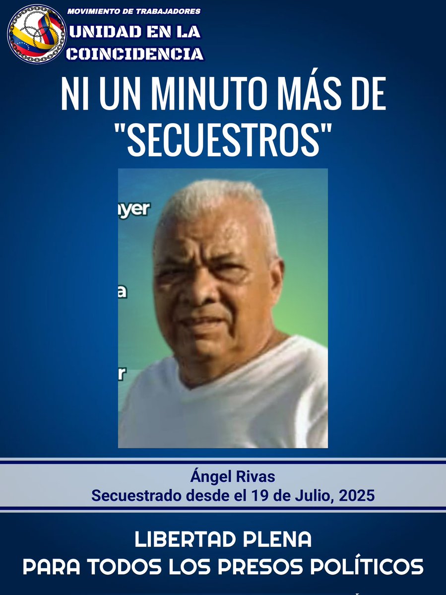 #05Ene2025 #Venezuela 
Exigimos la Libertad Plena para todos los Presos Políticos en Venezuela.
#GoodByeMaduroCtM
#WelcomeMaríaCorina
#WelcomeEdmundo
#ThankYouTrump