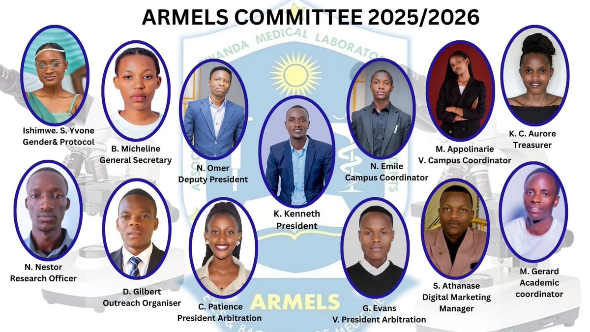 ARMELS_Official's tweet image. With renewed energy and a shared vision, the new ARMELS Committee is ready to lead, serve, and make impact.
#ARMELS #NewLeadership #LaboratoryScience #HealthLeadership #FutureReady