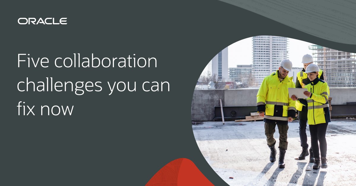 Construction collaboration isn’t easy, but it becomes a lot easier when you understand what’s holding teams back. Download this guide to learn solutions to the five most common collaboration challenges. social.ora.cl/6014CYZij