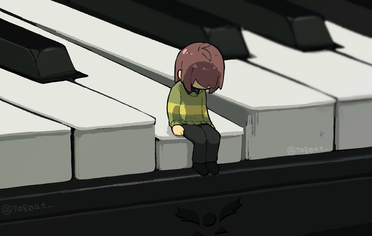 #DELTARUNE
🎹🍎
