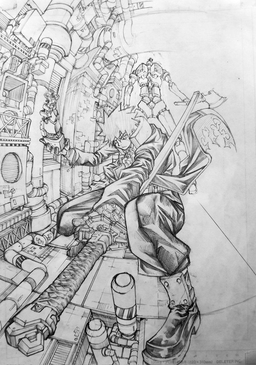 あけおめー
今年もよろしくでっす
新年一発目は描き途中