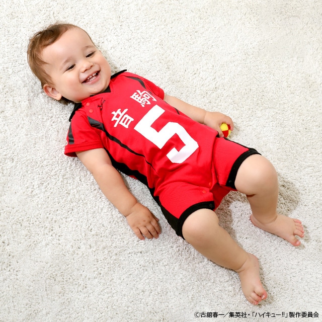ハイキュー】 BABYDOLLより背番号が選べる 「ベビー用ユニフォーム