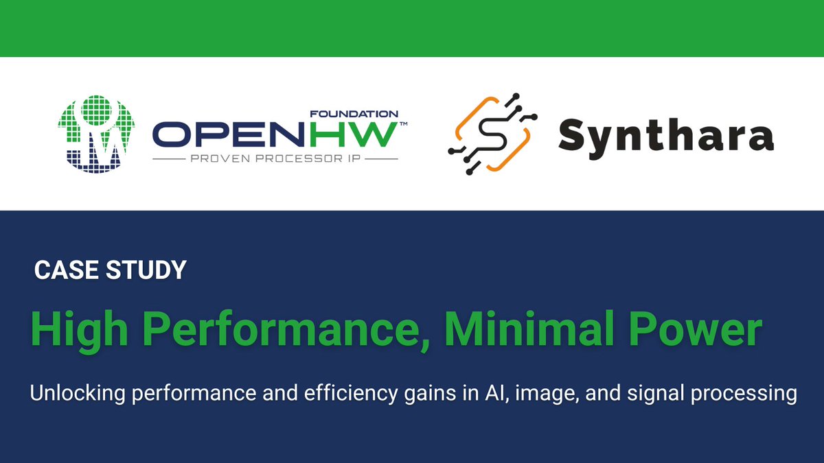 OpenHW Foundation tweet media