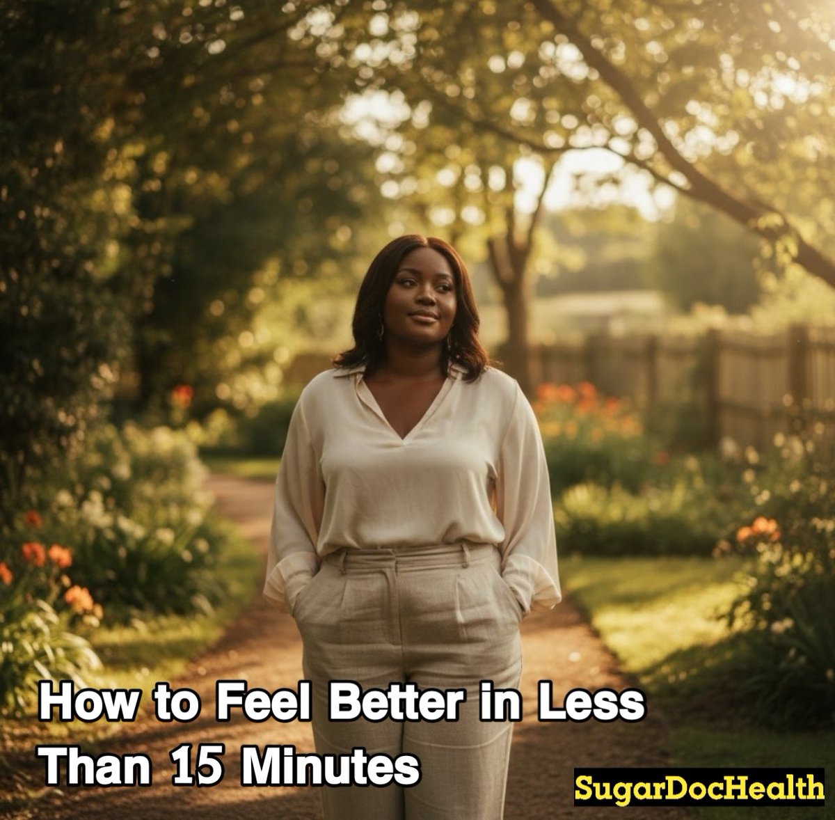 𝗛𝗼𝘄 𝘁𝗼 𝗙𝗲𝗲𝗹 𝗕𝗲𝘁𝘁𝗲𝗿 𝗶𝗻 𝗟𝗲𝘀𝘀 𝗧𝗵𝗮𝗻 15 𝗠𝗶𝗻𝘂𝘁𝗲𝘀

Stressed or overwhelmed? Feeling like the day is already winning?

Let's discuss a quick reset you can do in under 15 minutes. No gym, no apps, just tiny habits that actually work.

1. Breathe and Reset: