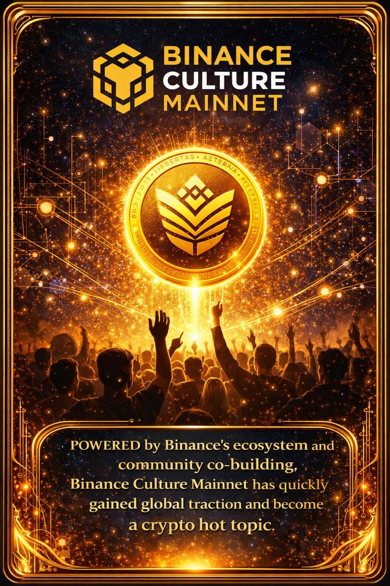 DimascioGina's tweet photo. ⚡️Powered by Binance’s ecosystem and community co-building, Binance Culture Mainnet has quickly gained global traction and become a crypto hot topic.
Contract: 0x6aac9f5884241c207f9c693b338ddff71c484444  Community: 
https://t.co/yLm3kkNzIF https://t.co/bwHgLHeh0J
