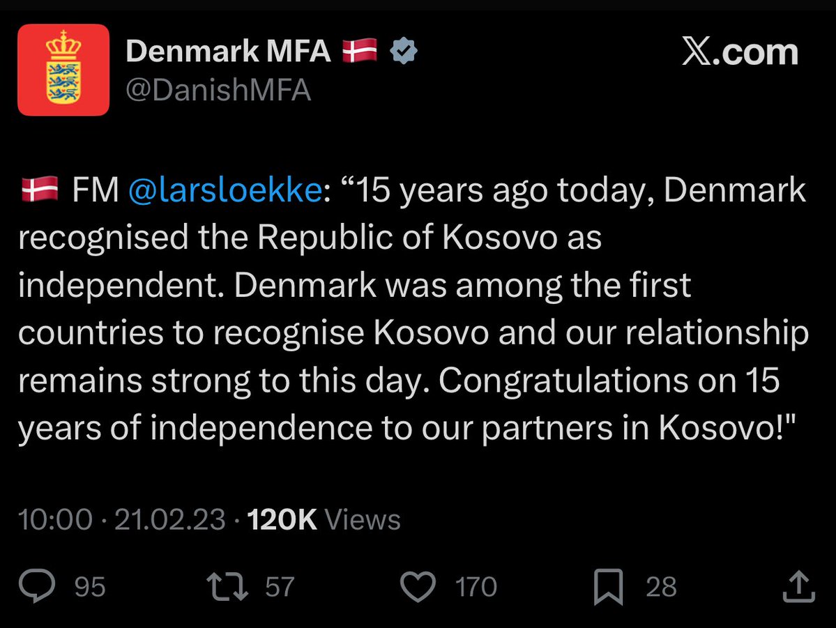 MyLordBebo's tweet image. 🇺🇸🇩🇰 Kosovo will be one of the first countries to recognize the annexation of Greenland, after Trump takes it from Denmark.

That will be hilarious.