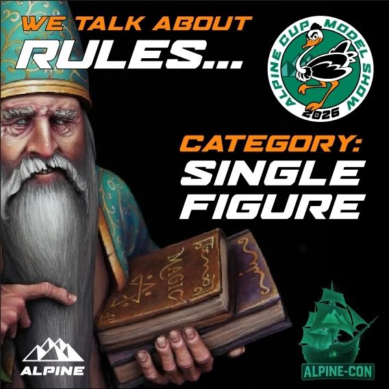TheAlpineCup's tweet image. Alpine Cup Model Show Category Spotlight: Single Figure
Ready to showcase your best work? Our Single Figure category is open to all individual models, in any scale, and welcomes busts as well. This is your chance to let one character take center stage.

thealpinecup.com/alpine-con