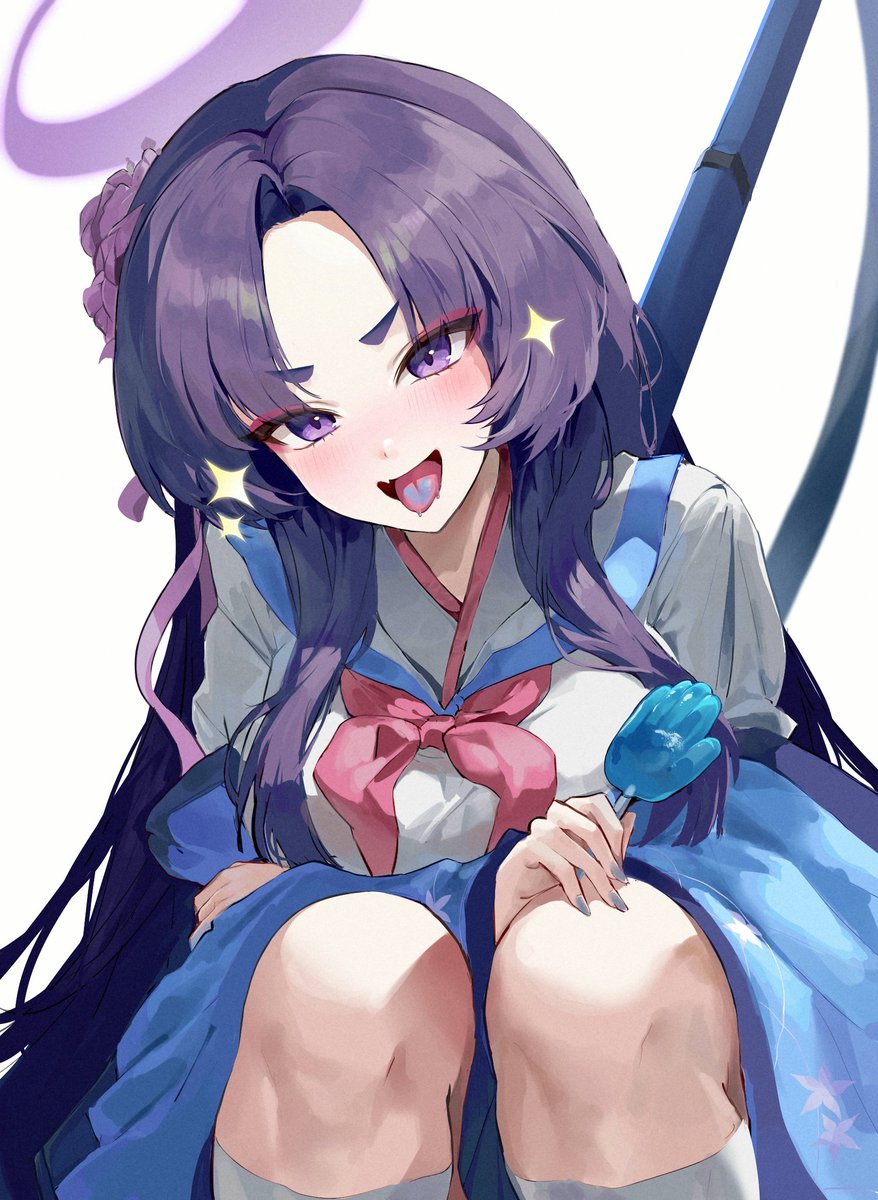 #ブルアカ
舌 . . .