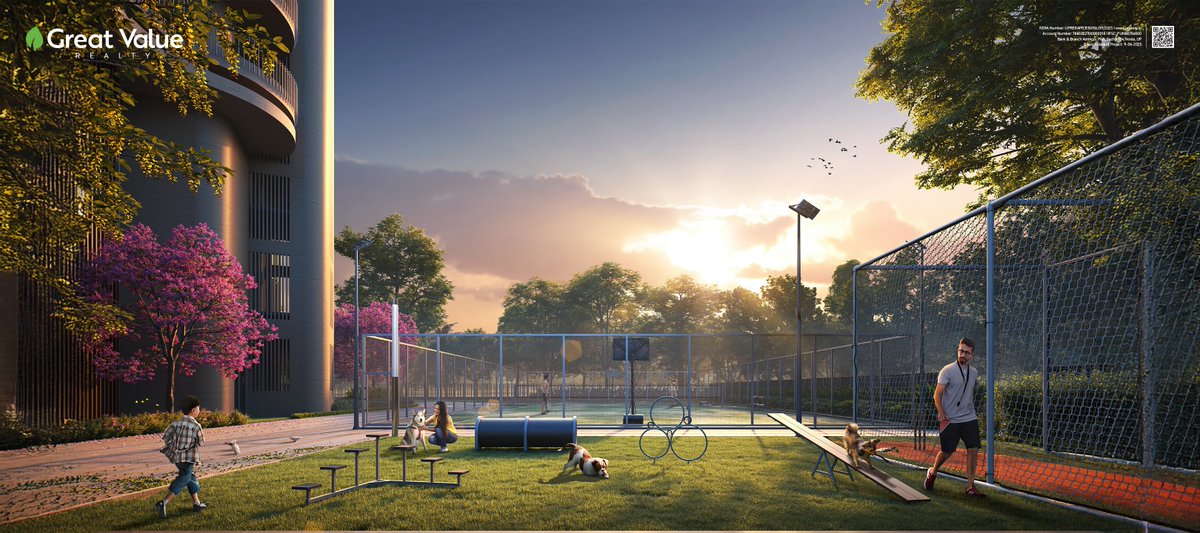 Where paws find freedom and every day feels lighter.

A #petpark designed as a calm escape, where open greens invite play, gentle pathways encourage exploration, and every detail supports comfort and care.