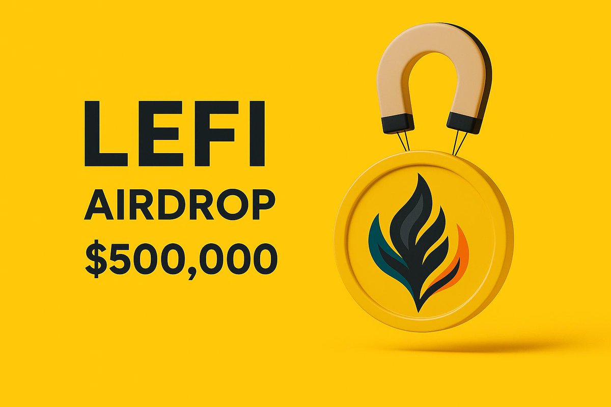 lefixsol's tweet image. Claim 500,000 - $LEFI Airdrop for first 2000 🔥 

$LEFI will list soon on $SOLANA

✅ Follow @lefixsol 
✅ RT + Like
✅ Comments $SOL address

Distribution airdrop in 12 hours ⏳️