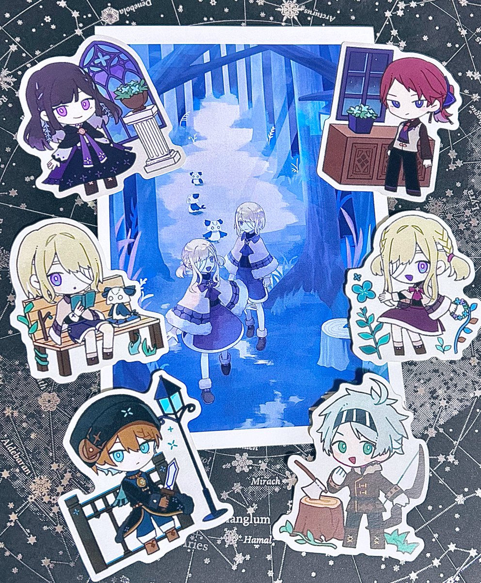 なぎﾁｭﾜ(#nagi_soumal)からお年賀を頂きましてよ〜ッ🩵💙
激かわステッカーも付けてくれて本当にありがとう……みんな達本当に可愛い😭