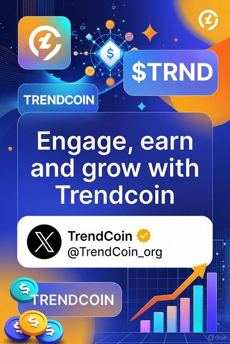 TrendCoin_org's tweet photo. Daily activity can lead to long-term rewards 📊
TrendCoin is here for consistency, not hype. 🚀
#TrendCoin https://t.co/mx83TlmCoM