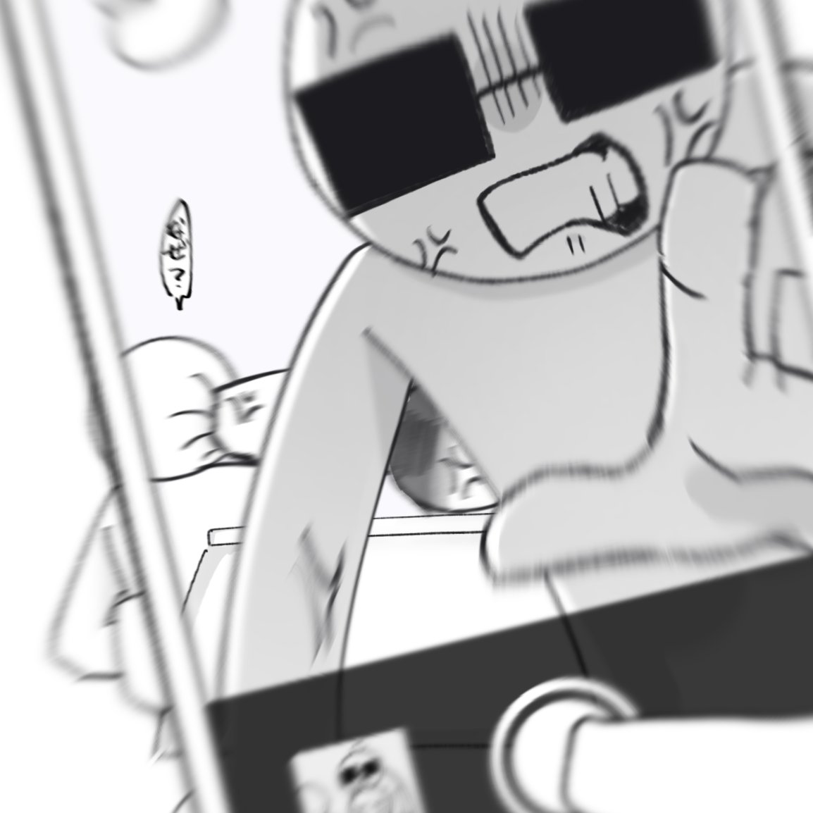 📱「悪かったって(半笑い)」 