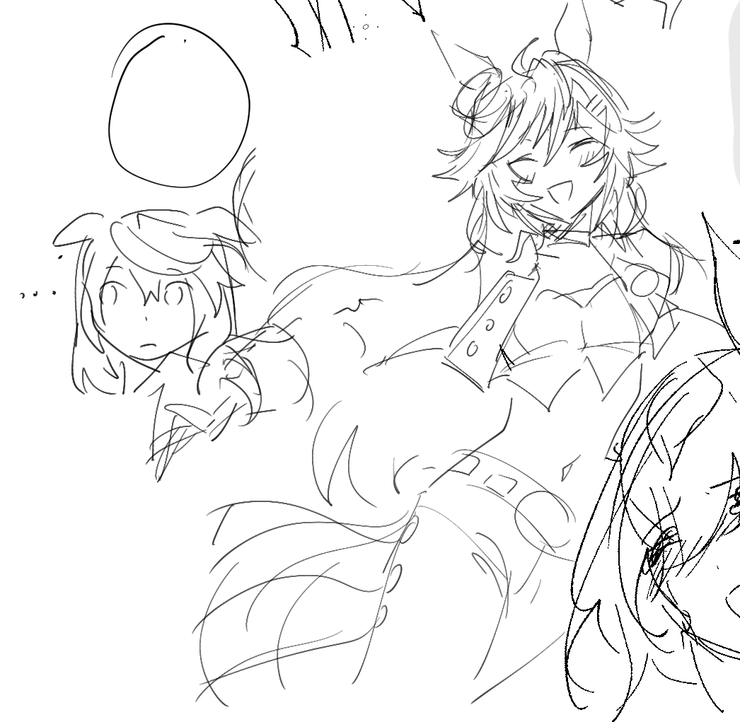 cereu57's tweet image. uma sketches