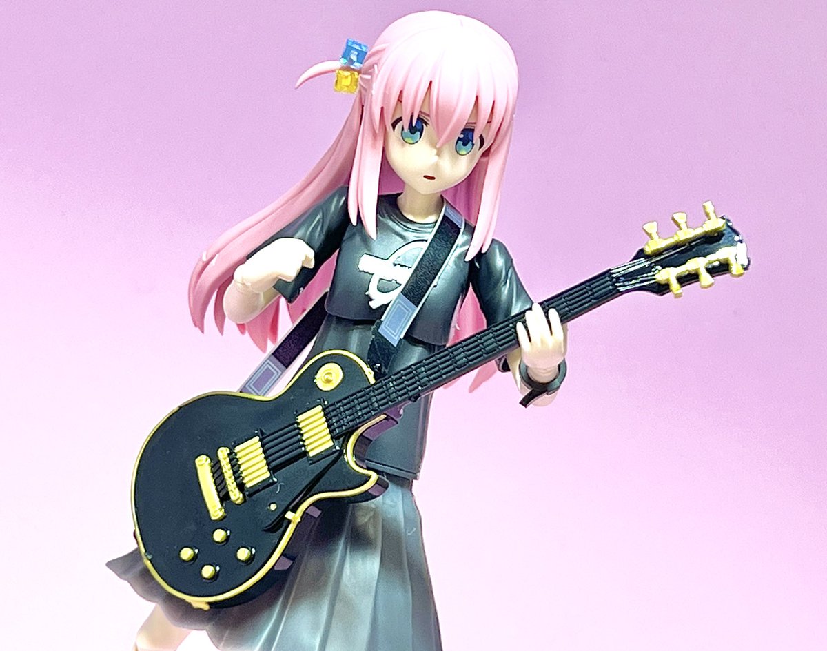 先日購入したぼっちちゃんプラモ、完成しました！ 30MLシリーズなので