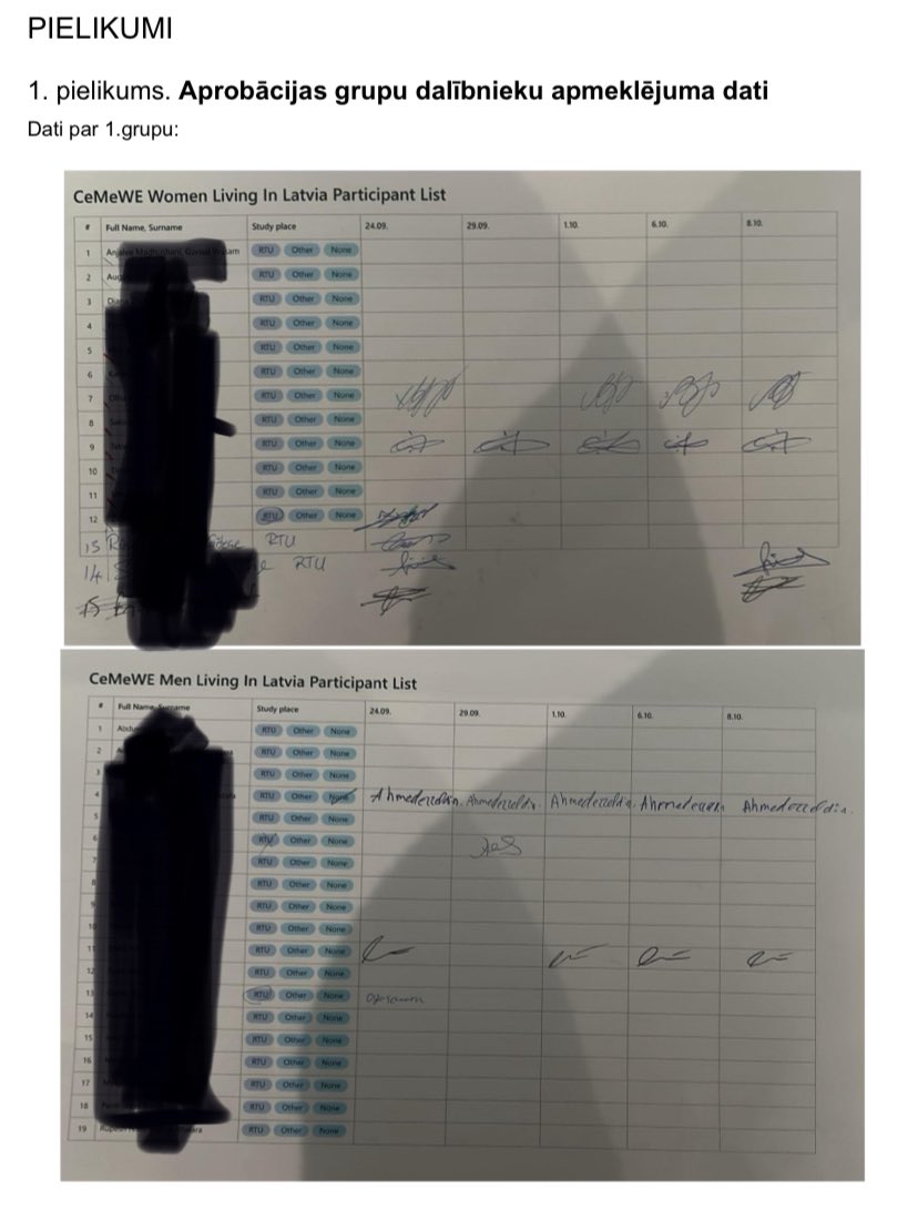 r_freidenfelds's tweet image. ‼️🤯VILTO DOKUMENTUS 🤯‼️par imigrantu kursu apmeklējumiem, liekot imigrantiem parakstīties par neapmeklētiem kursiem, nolūkā saņemt SIF līdzekļus‼️

🚫Mēnesi atpakaļ publicētā pētījumā teikts, ka 84% imigrantu🚷neapmeklē kursus par integrāciju🇱🇻bet pasniedzēji to piesedz🤯‼️

👇