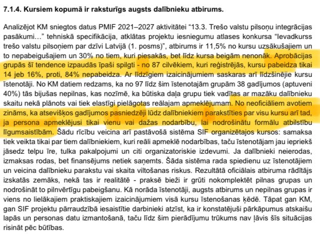 r_freidenfelds's tweet image. ‼️🤯VILTO DOKUMENTUS 🤯‼️par imigrantu kursu apmeklējumiem, liekot imigrantiem parakstīties par neapmeklētiem kursiem, nolūkā saņemt SIF līdzekļus‼️

🚫Mēnesi atpakaļ publicētā pētījumā teikts, ka 84% imigrantu🚷neapmeklē kursus par integrāciju🇱🇻bet pasniedzēji to piesedz🤯‼️

👇