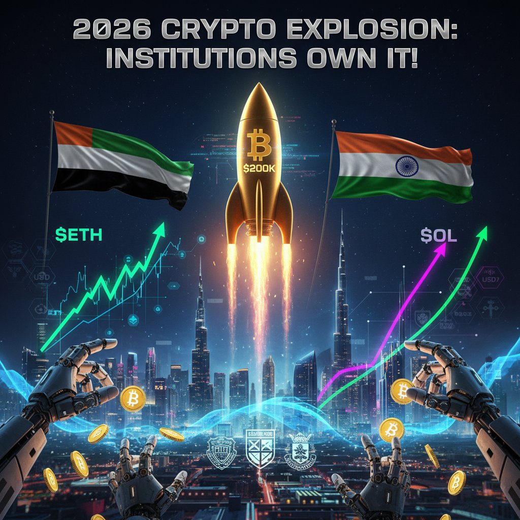 PkJayaprasad's tweet photo. Welcome to 2026!!!

#Crypto2026 #Bitcoin #Altseason #DeFi #Web3  #CryptoIndia https://t.co/djk3mNq8I0