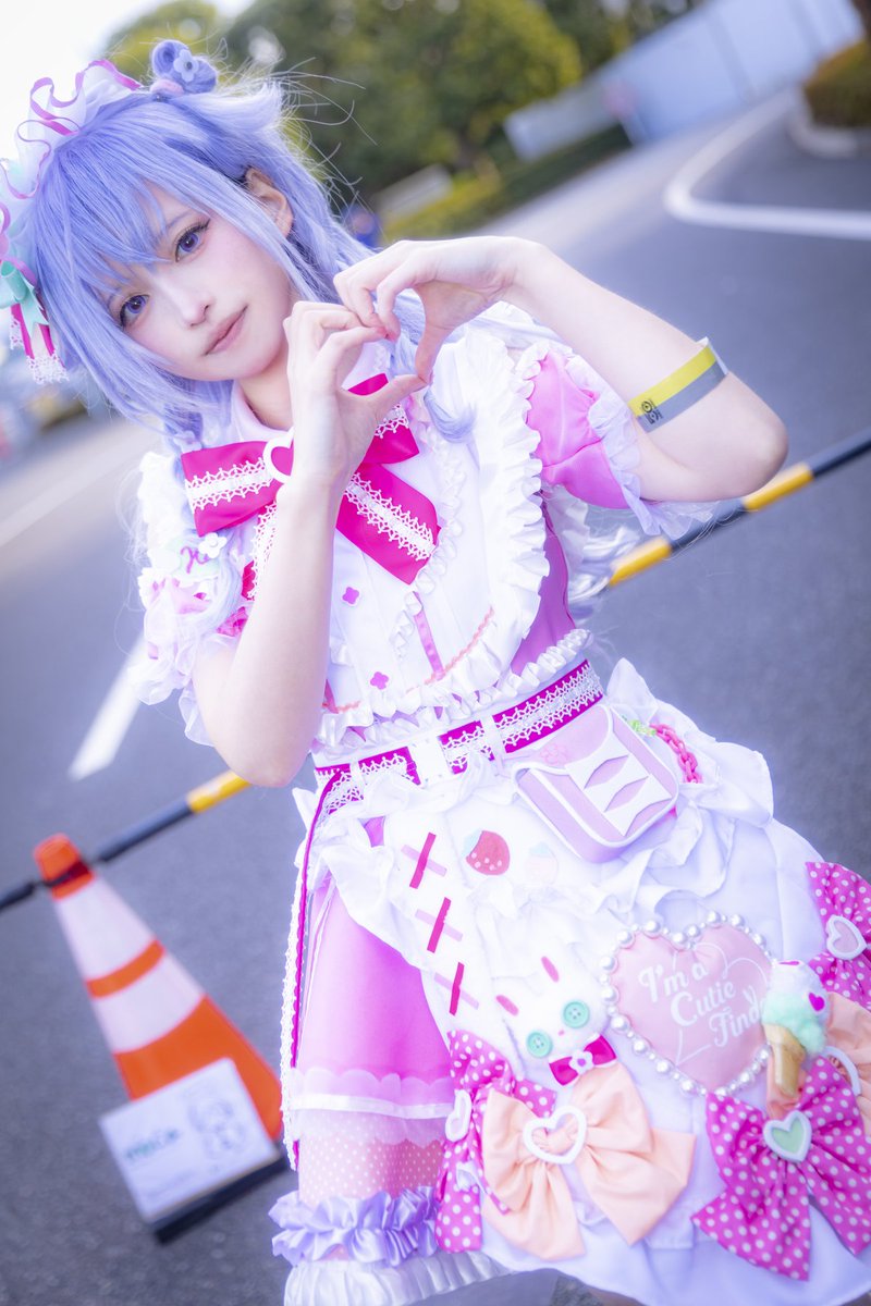 Kakemiya_38's tweet image. 【コスプレ/cosplay】 
アイドルマスターシャイニーカラーズ/鈴木羽那 
📷photo. @Li_4038_ion 

#C107_cos 
#C107コスプレ 

※忘れ物あります