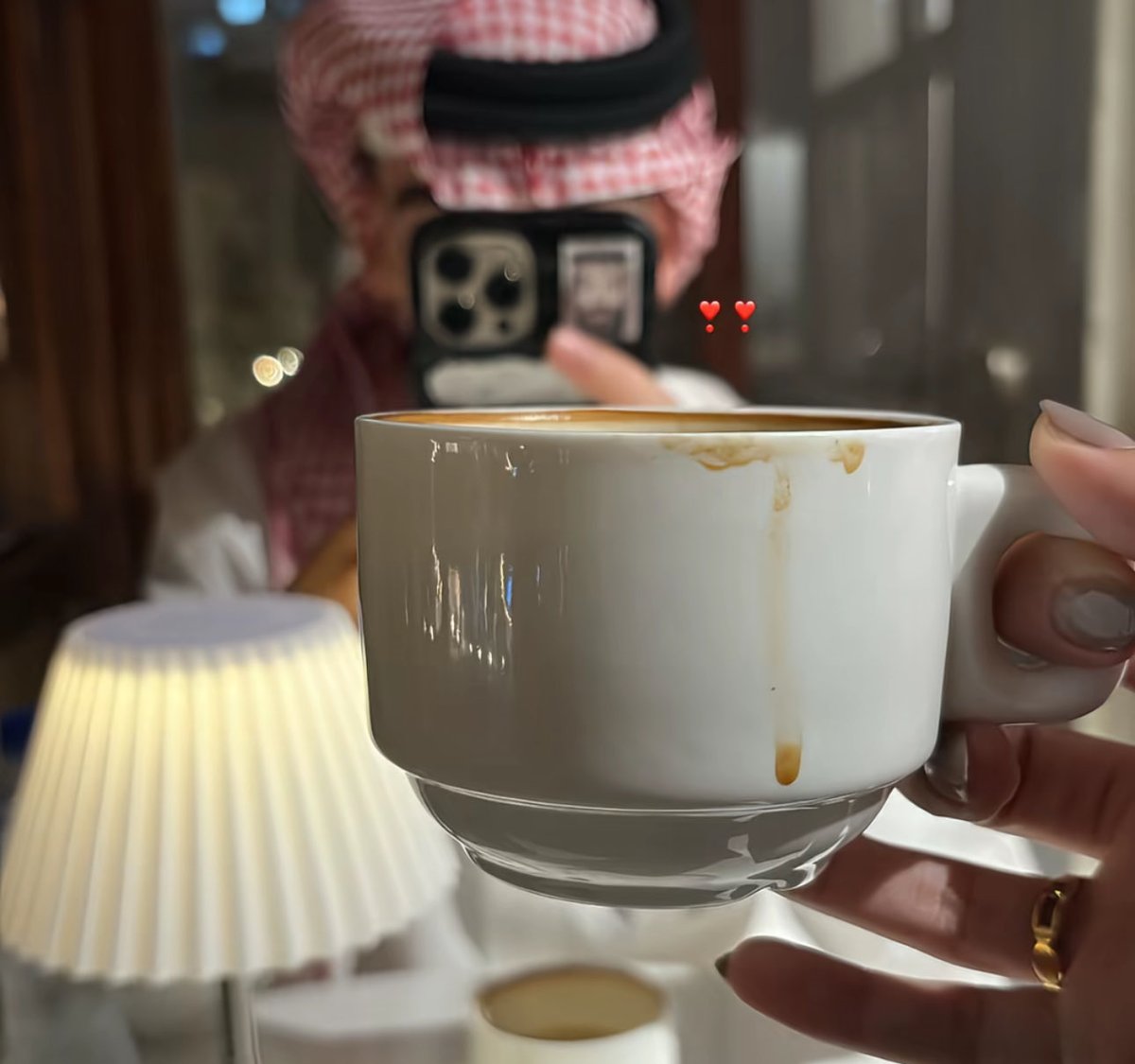 H___AT27's tweet photo. — القهوة بعنوان :
في قهوتي بانت مواري .. محبّتك.❣️ https://t.co/5jfgOS1uOK