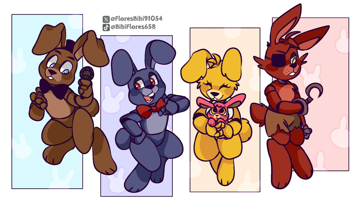 Much Rabbit🐰🤎💜💛🧡❣️

#FNAF #FNAFfanart