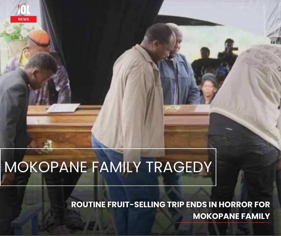 IOL's tweet image. The family of a 21-year-old man who was among nine people killed a day before Christmas Day in a road crash in Mokopane, Limpopo say they are still struggling to understand how a routine trip to earn a living selling wild fruit ended in tragedy.
#news #family #ChristmasDay #crash