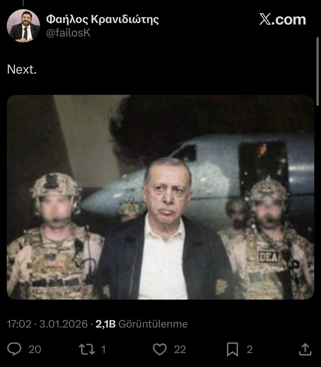 Cumhurbaşkanını sevmeyebiliriz ya da eleştirebiliriz. Ancak muhalif olmak başka şey, egemen bir ülkenin Cumhurbaşkanını rehin almak başka şey! Burası Venezulla değil, Türkiye! O işler burda yemez!  Aramızda kavga ederiz ama  dışardan gelene de adam satmayız!