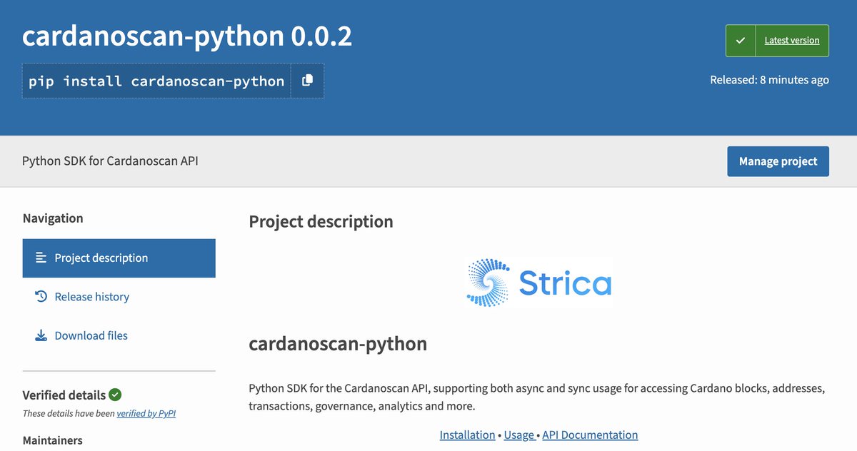 Cardanoscan tweet media